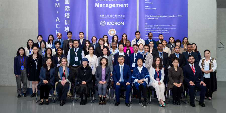 International Course on Strategies and Tools for Collections Management starts at the China National Silk Museum